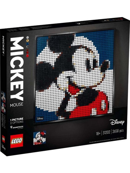 Lego Art Disney Mickey Mouse Poster για 18+ Ετών 31202