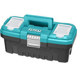 Total TPBX0142 Βαλίτσα Εργαλείων Πλαστική με Ταμπακιέρα Π16xΒ35xΥ16cm