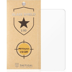 Tactical Glass Shield 2.5D for Motorola G51 Clear