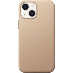 Nomad Leather Back Cover with MagSafe Natural (iPhone 13 mini)