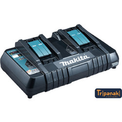 Makita Φορτιστής Μπαταριών bulk 14 Dual DC18RD 4V-18V LXT Port