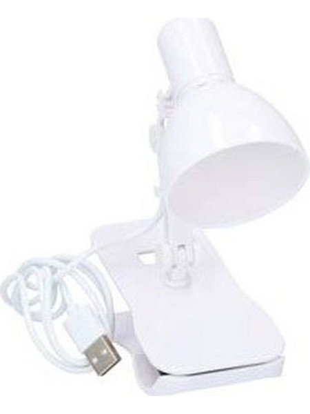 GRUNDIG 16964W Φωτιστικό 3 LED USB με πιάστρα book light Λευκό