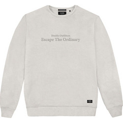 Double Ανδρικό Φούτερ Fleece Μπεζ MTOP-66