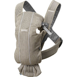 BabyBjorn Mini 3D Mesh Μάρσιπος με Μέγιστο Βάρος 11kg Μπεζ