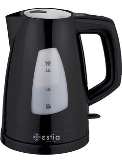 Estia 06-10096 Μαύρος Plus Βραστήρας 1.7lt 2200W