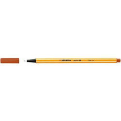 Μαρκαδόρος Stabilo 88 0.4mm Καφέ