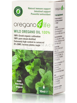 Oregano4Life Βιολογικό Αιθέριο Έλαιο Άγρια Ρίγανη 10ml