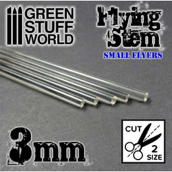 Green Stuff World - Acrylic Rod 3mm Clear - 9314