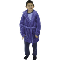 Galaxy Παιδική Ρόμπα Fleece Χειμωνιάτικη Μπλε 854-21