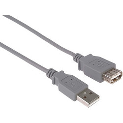 Premiumcord kupaa5 USB 2.0 Προέκταση 5m Γκρι