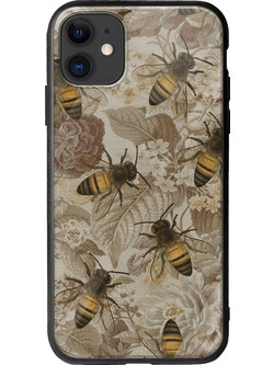 Θήκη Bees iPhone 11 Groove TPU (Tempered Glass και TPU)