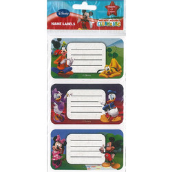Ετικέτες σχολικές αυτοκόλλητες DISNEY MICKEY MOUSE