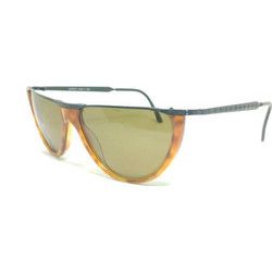 Safilo 286 06 Ανδρικά Γυαλιά Ηλίου Οβάλ Κοκάλινα Μεταλλικά Ασημί με Κίτρινο Polarized Φακό