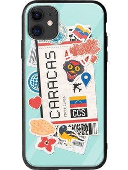 Θήκη Ticket To Caracas iPhone 11 Groove TPU (Tempered Glass και TPU)