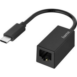Αντάπτορας Hama USB-C Male σε Ethernet Female