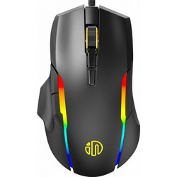 Inphic PG7 Ενσύρματο Gaming Ποντίκι RGB 10000 DPI Black