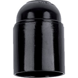 LAMP HOLDER HANGING BAKELITE E27 BLACK - 99196