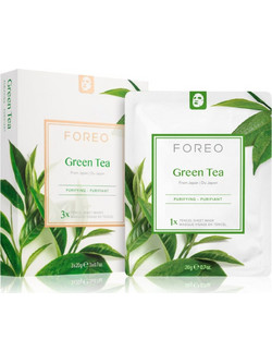 Foreo Farm To Face Green Tea Sheet Mask 3x20ml
