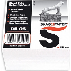 SKAG ΚΥΒΟΣ ΛΕΥΚΟΣ ΚΟΛΛΗΤΟΣ DILOS 9χ9 214902