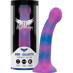 Mythology Dion Galactic Fantasy S Dildo με Βεντούζα 15cm Μπλε Μωβ