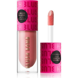 Makeup Revolution Blush Bomb Dolly Rose Liquid Blush Lip & Cheek 4.6ml