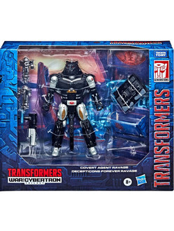 Hasbro Transformers Deluxe Class Covert Agent Ravage & Decepticon Forever Ravage (SDCC 2021 Exclusive) Φιγούρα Δράσης για 8+ Ετών 15cm