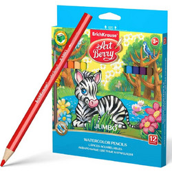 ErichKrause Art Berry Jumbo Ξυλομπογιές Σετ 12τμχ