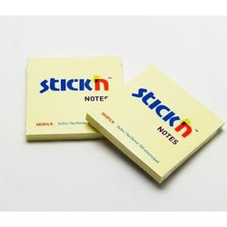 Stick'N 100 φύλλα 7.6x7.6cm Κίτρινο