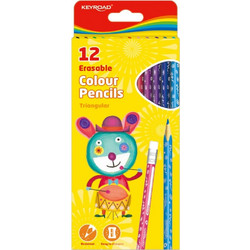 Keyroad Erasable Ξυλομπογιές Σετ 12τμχ