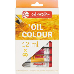 Royal Talens Art Creation Oil Colour Λαδομπογιές Σετ 8 Χρώματα x 12ml