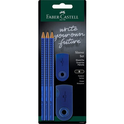 Σετ Faber Castell Grip Sleeve Bue B 5Τεμ. 217057