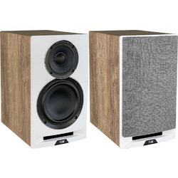 Elac Uni-Fi Reference UBR62 Ζεύγος Ηχείων Hi-Fi Βιβλιοθήκης 140W 3 Δρόμων White Oak