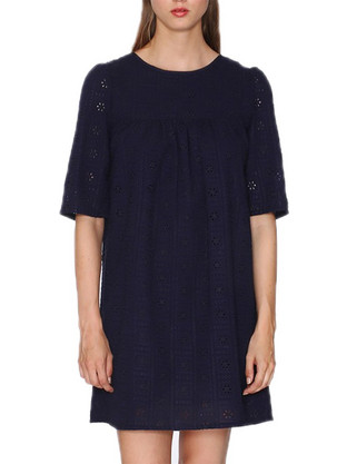 Pepaloves Mini Καθημερινό Φόρεμα Navy Μπλε 107826