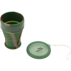CATTARA ARMY silicone Folding cup 350ml (13639)