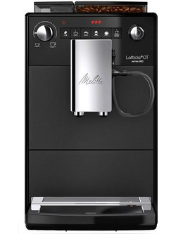 Melitta Latticia OT Frosted F30/0-100 Black Αυτόματη Μηχανή Espresso 1450W 15bar με Μύλο