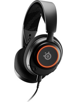 SteelSeries Arctis Nova 3 Gaming Headset Over Ear Black