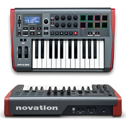 Novation Impulse 25 Black Red