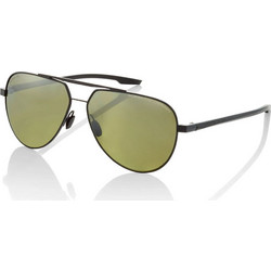 Porsche Design P8935 A Ανδρικά Γυαλιά Ηλίου Aviator Μεταλλικά Μαύρα με Μαύρο Polarized Φακό