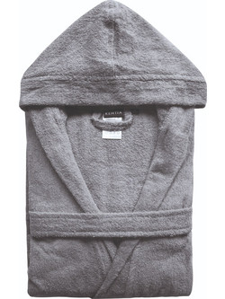 Kentia Μπουρνούζι με Κουκούλα Loft Riley 22 Grey