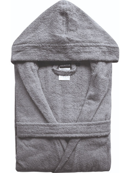 Kentia Μπουρνούζι με Κουκούλα Loft Riley 22 Grey
