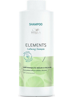 Wella Elements Calming Φυτικό Σαμπουάν για Ξηρά Μαλλιά 1lt