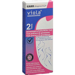 Care Diagnostica Viola Τεστ Εγκυμοσύνης 2τμχ