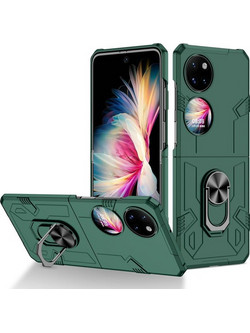Για Huawei P50 Pocket Matte UV Shockproof τηλέφωνο υπόθεση (Σκούρο Πράσινο) (OEM)