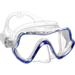 Mares Pure Vision Μάσκα Θαλάσσης Clear Μπλε