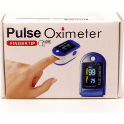 Fingertip Pulse Oxymeter Παλμικό Οξύμετρο Δακτύλου Model 1τμχ