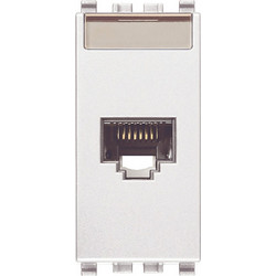 Πρίζα. RJ45 Netsafe CAT5E UTP 110 Λευκή Eikon