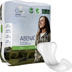 Abena Abri-Light Premium Mini Σερβιέτες Ακράτειας 2 Σταγόνες 20τμχ
