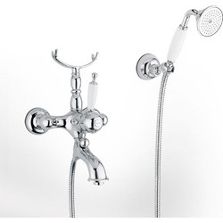 Bugnatese Oxford 6300-100 Ρετρό Μπαταρία Μπάνιου Λουτρού Χρωμέ