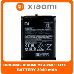 Γνήσια Original Xiaomi Mi A3 (M1906F9SH, M1906F9SI) Mi 9 Lite (M1904F3BG) BM4F Battery Μπαταρία 3940 mAh 46BM4FA04193 (Service Pack By Xiaomi)