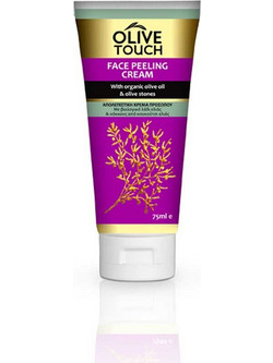 Olive Touch Face Cream Peeling Προσώπου για Μαύρα Στίγματα 75ml